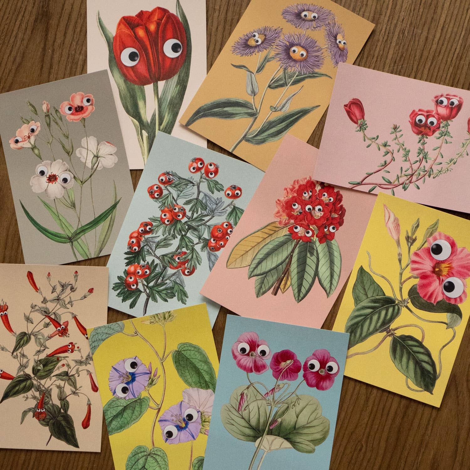 Googly Botany - 10 Postcard Pack