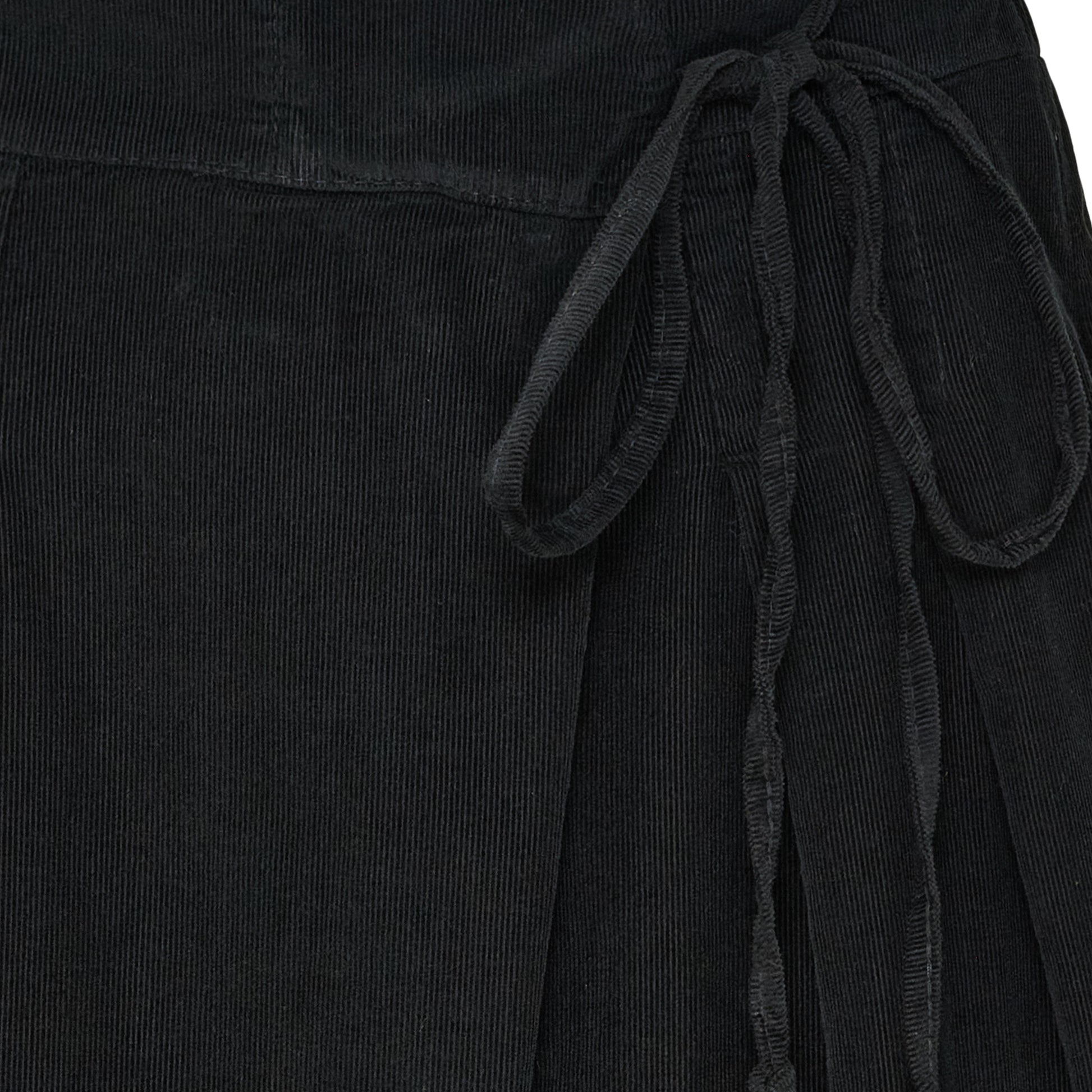Black Marta Needlecord Trousers