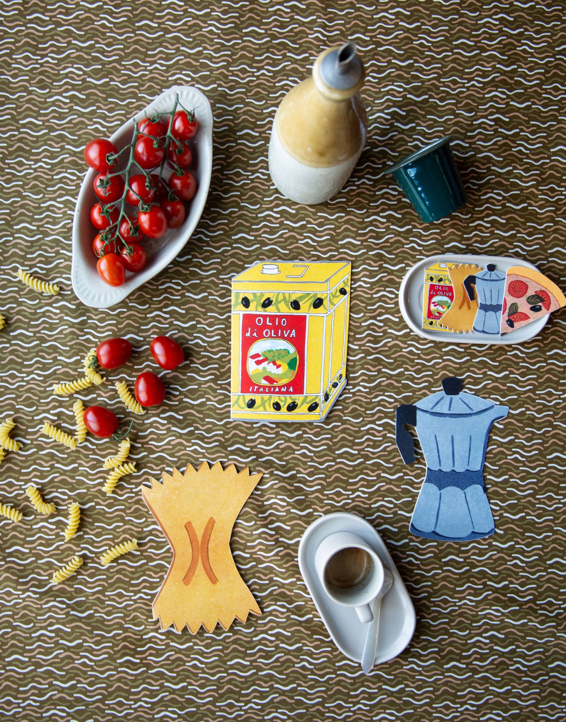 Espresso  Die Cut Card