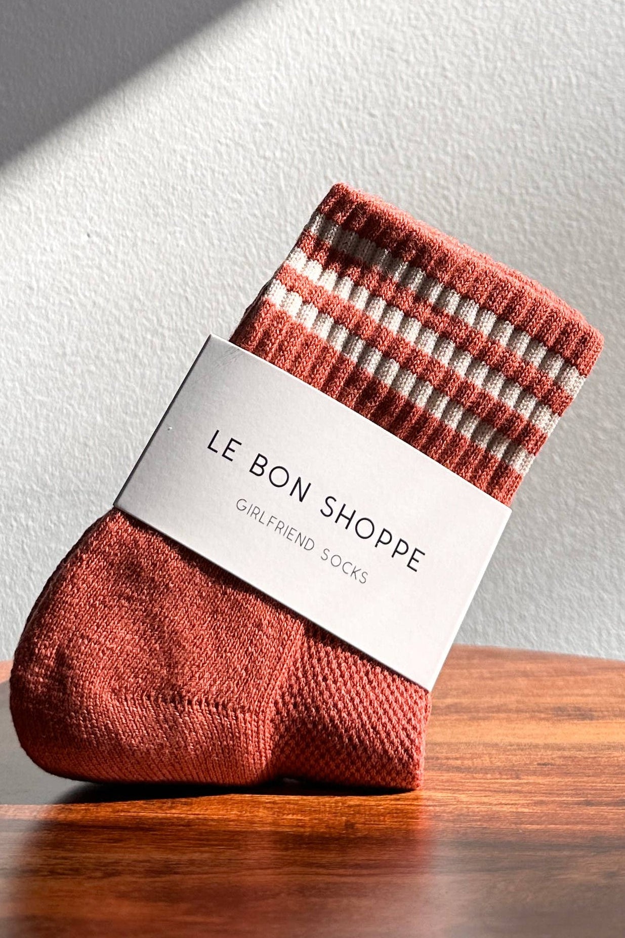 Girlfriend Socks Terracotta