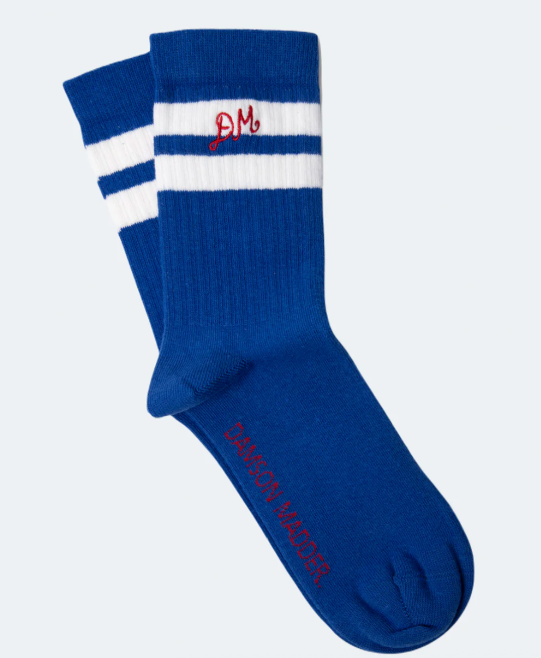 Blue Damson Madder Sock