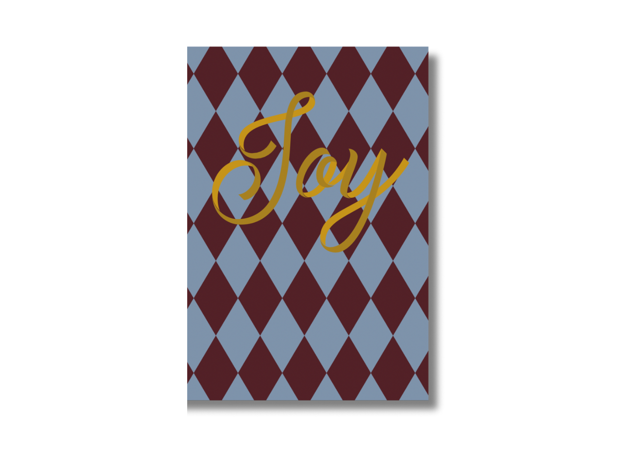 Joy Christmas Card