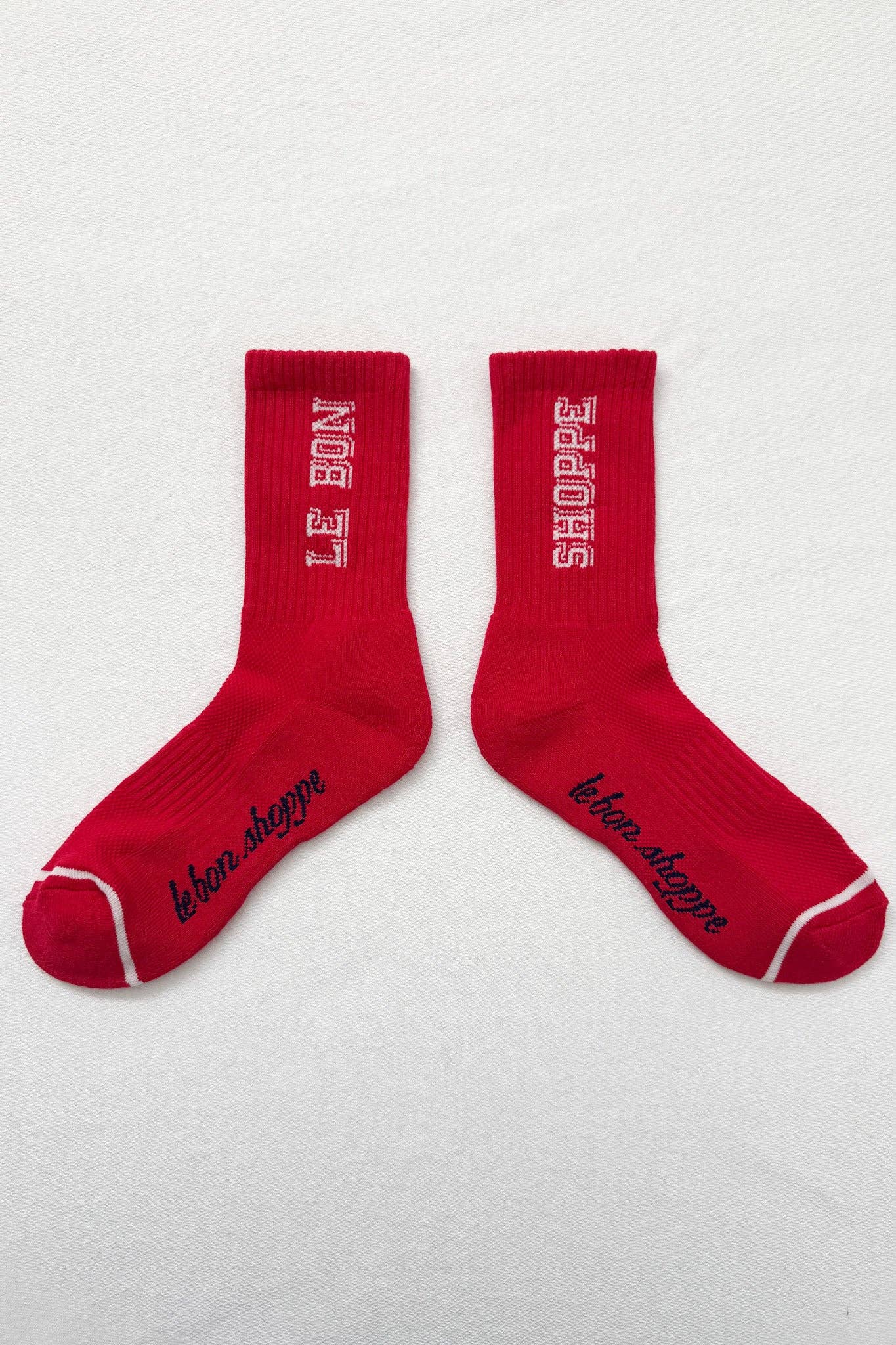 Preppy Socks Red / Cream