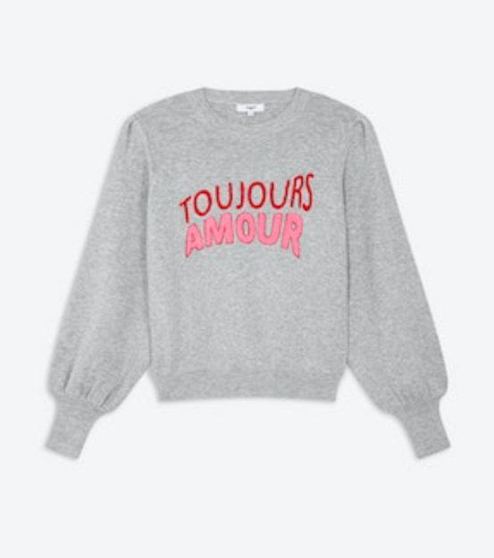 Toujours Grey Sweatshirt