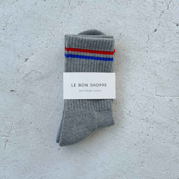 True Grey Boyfriend Socks