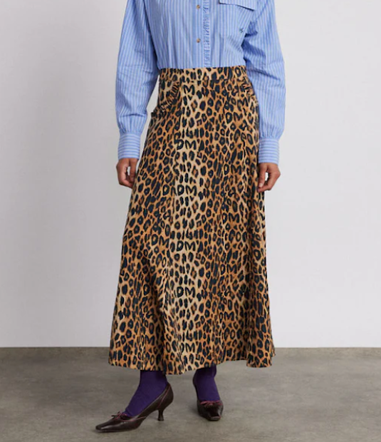 Candice Leopard Blouse