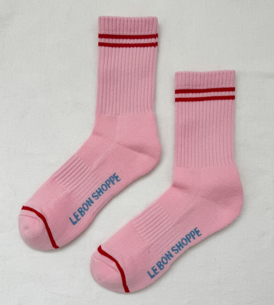 Pink Boyfriend Socks