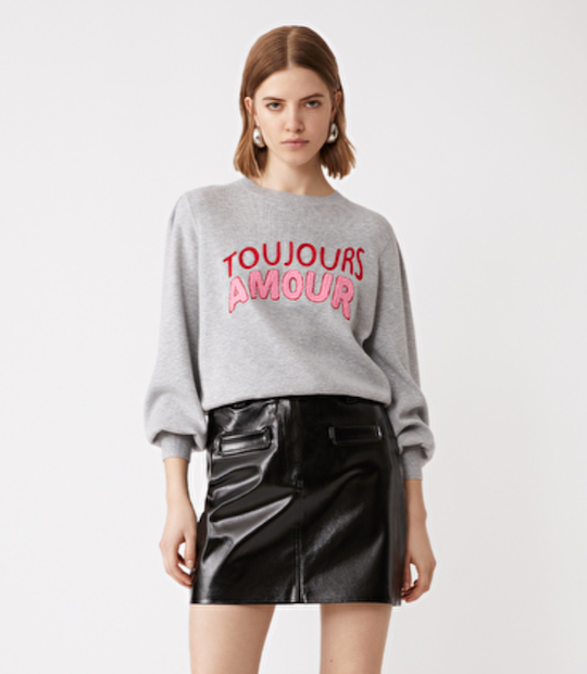 Toujours Grey Sweatshirt