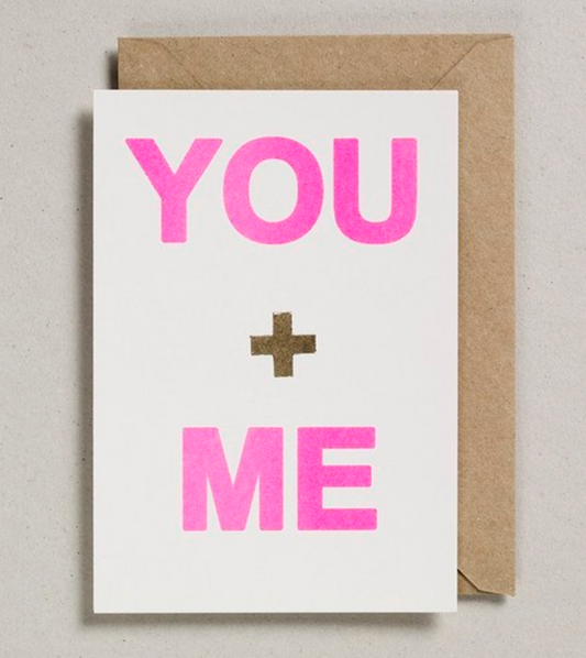 YOU & ME Greeting Card