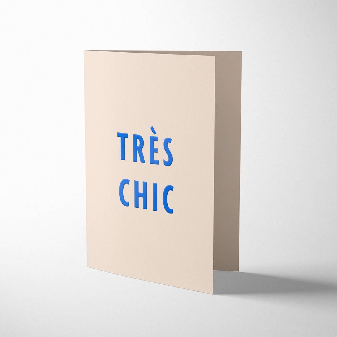 Très Chic Greeting Card