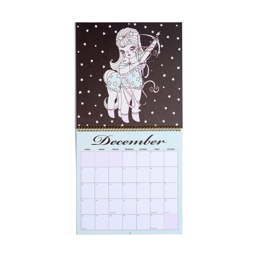 Valfre Cósmica Zodiac Calendar 2027