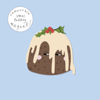 Xmas Pudding Card