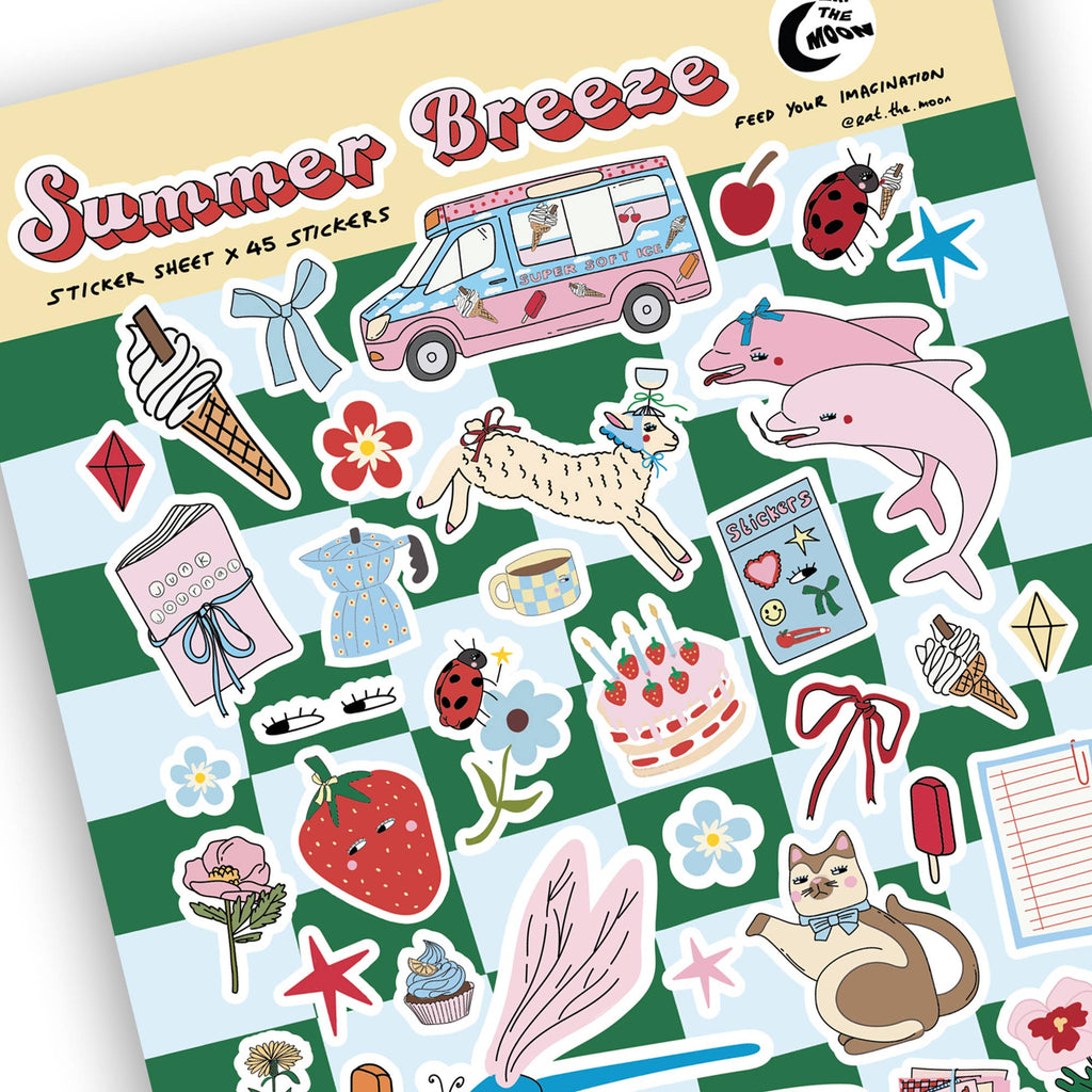 A5 Summer Breeze Stickers COMING SOON