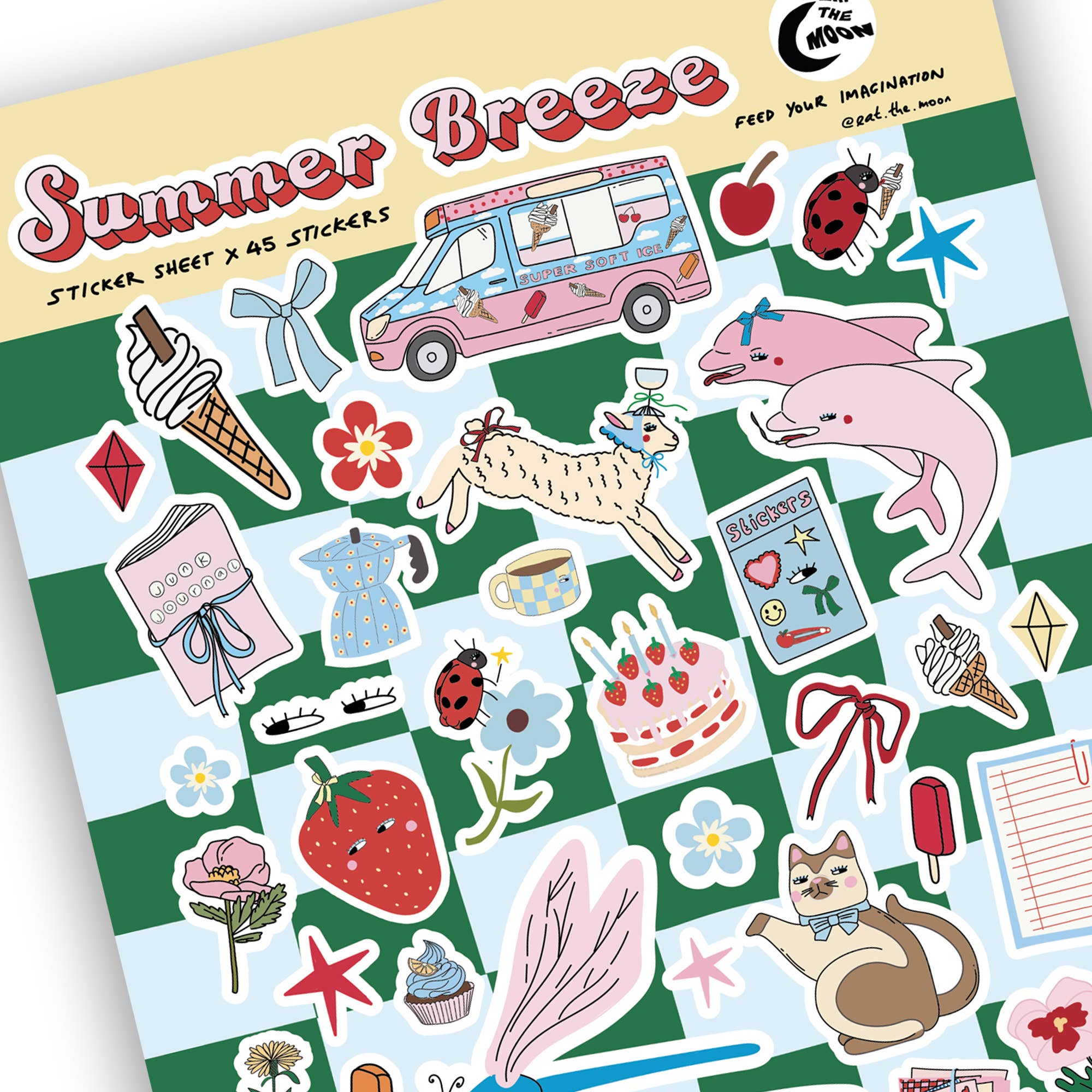 A5 Summer Breeze Stickers COMING SOON