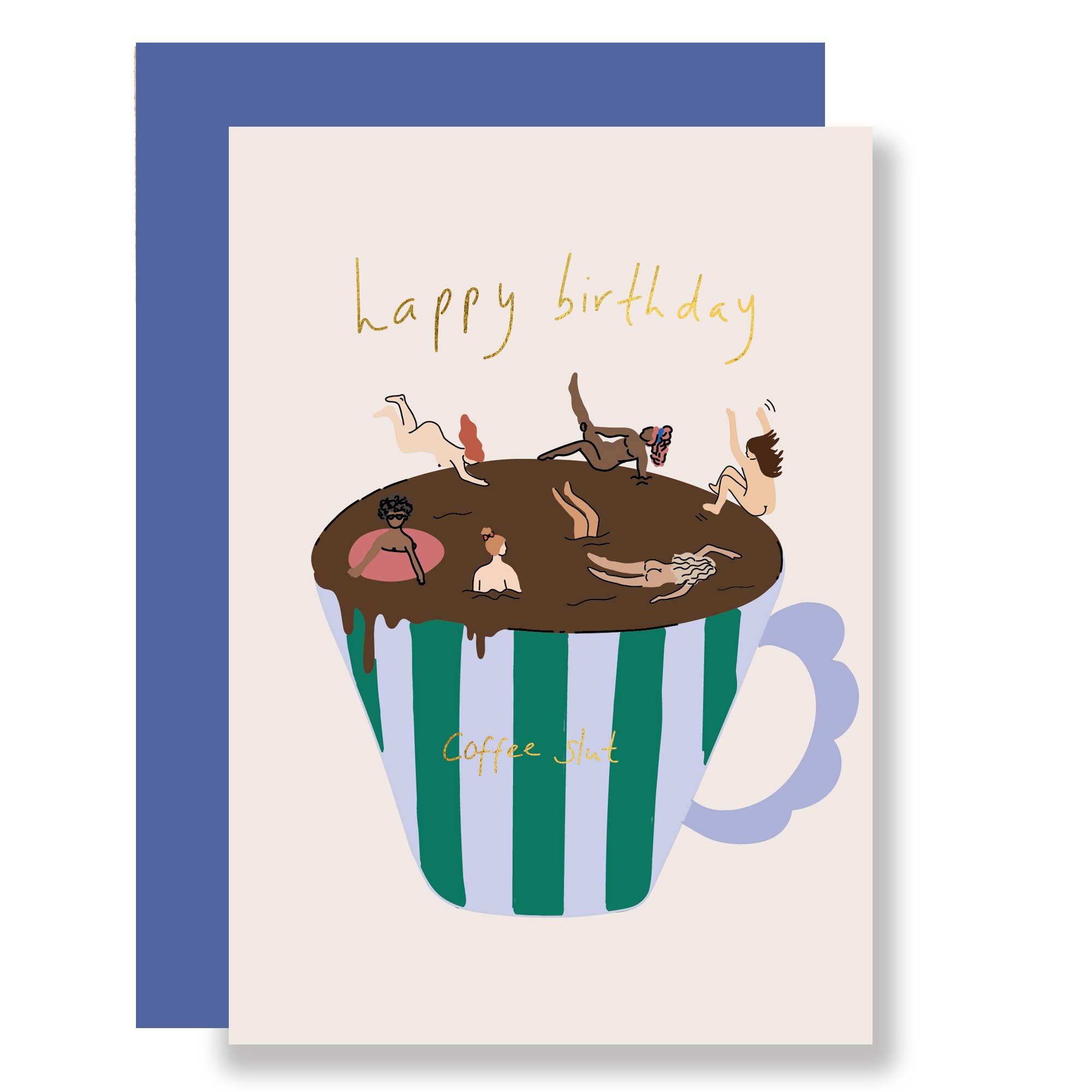 Coffee Birthday Card