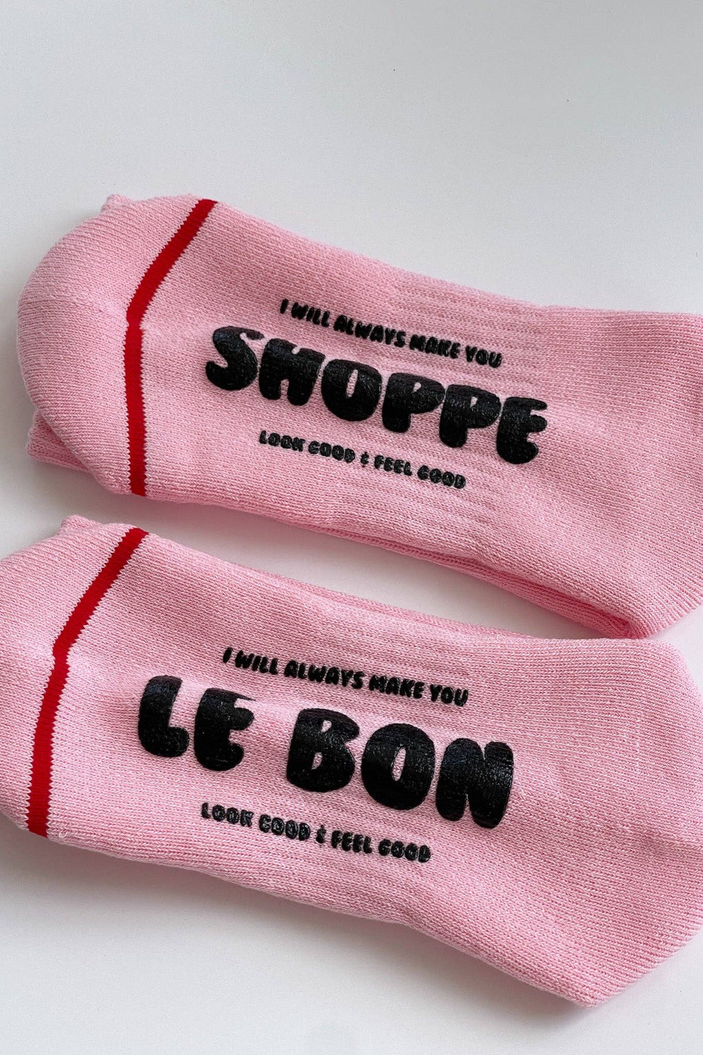 Hugger Socks PINK / BLACK