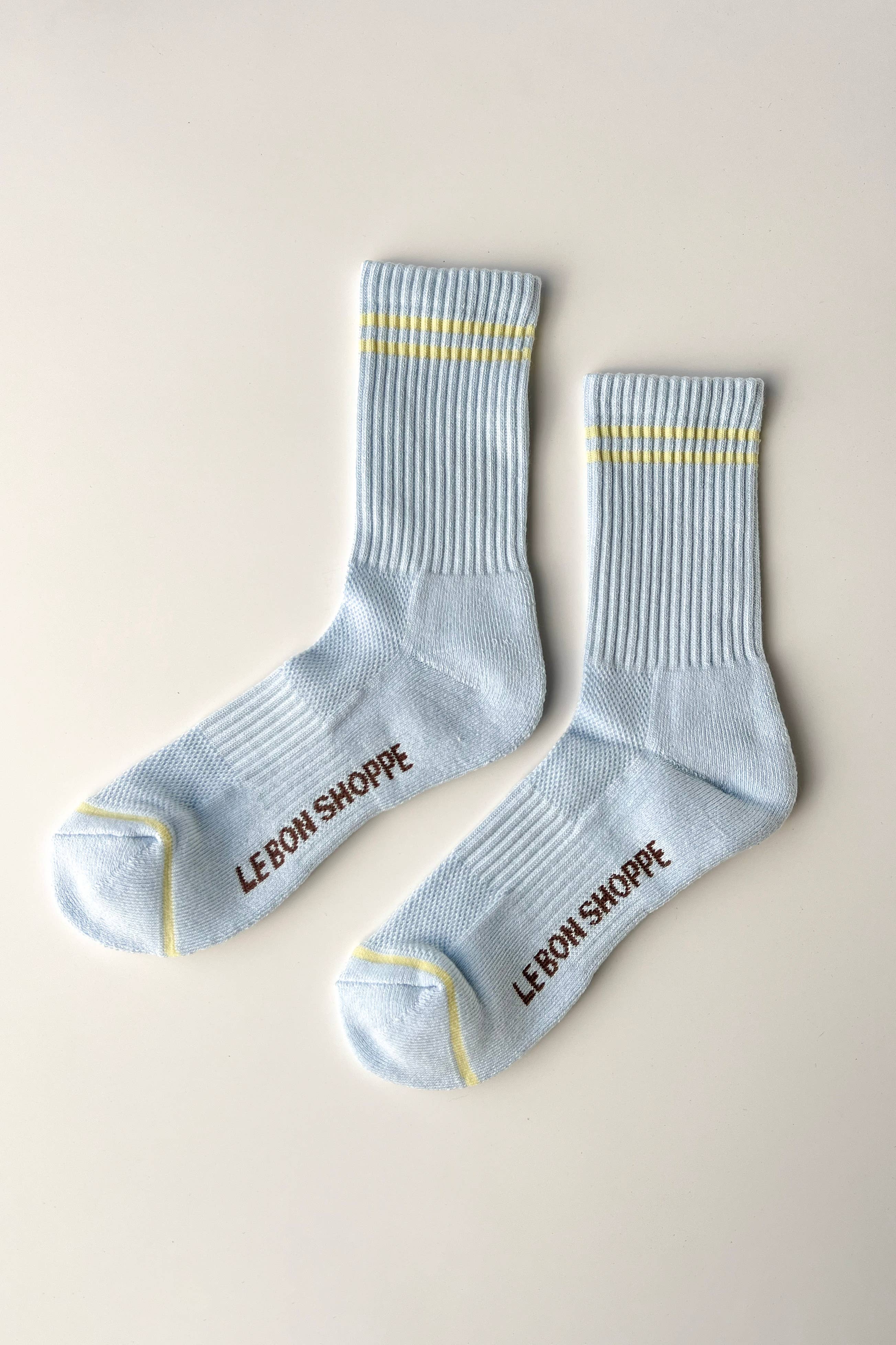 Boyfriend Socks Pastel Sky