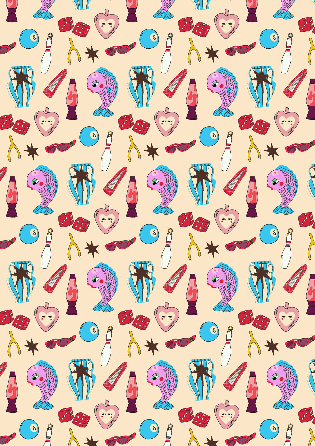 Trinket Wrapping Paper