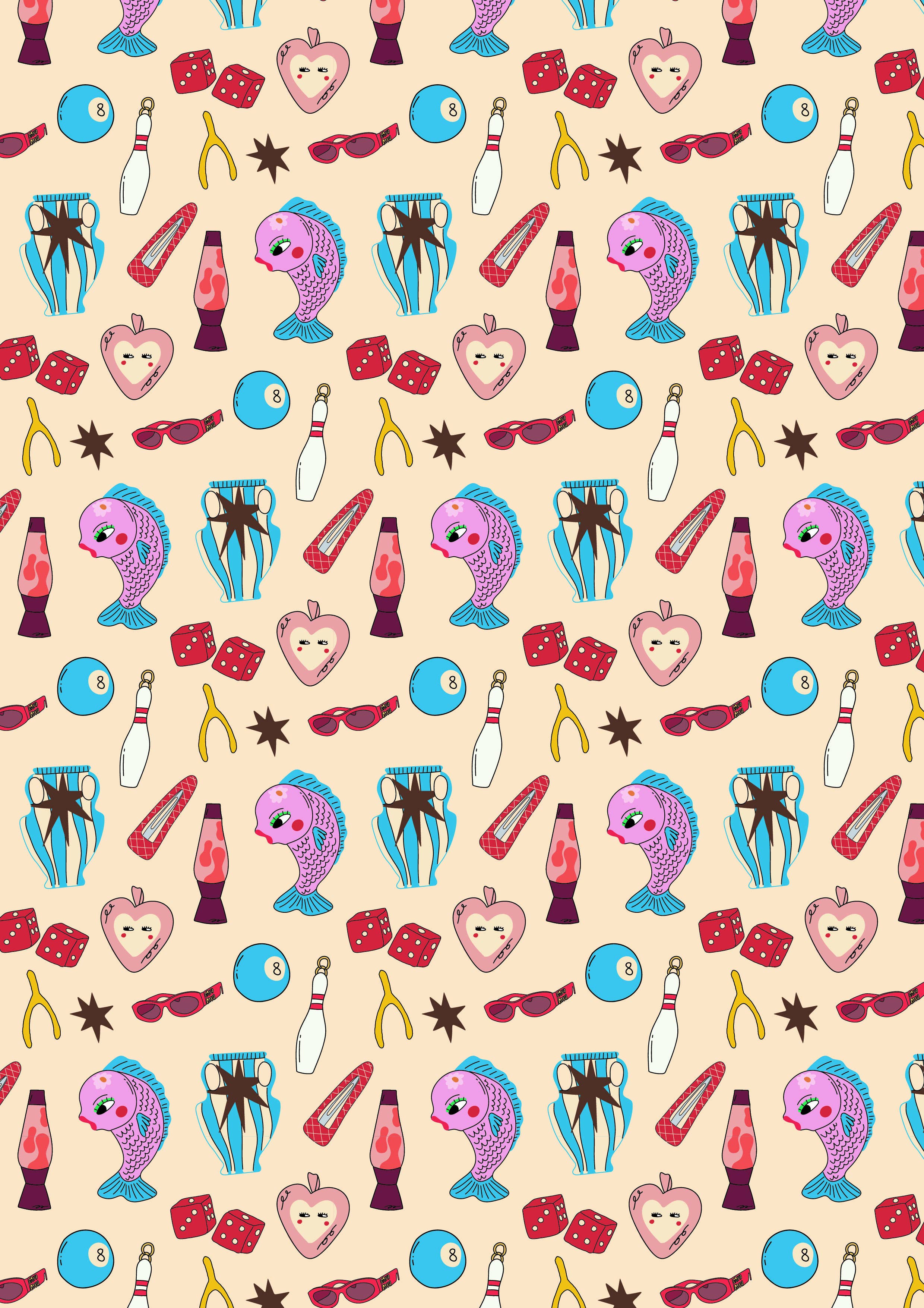 Trinket Wrapping Paper