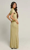 Polka Dot Mesh Skirt