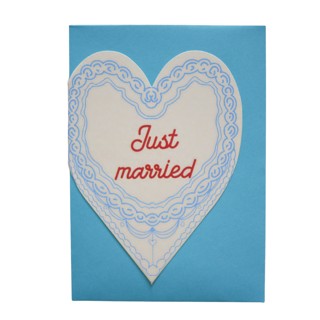 Just Married Card
