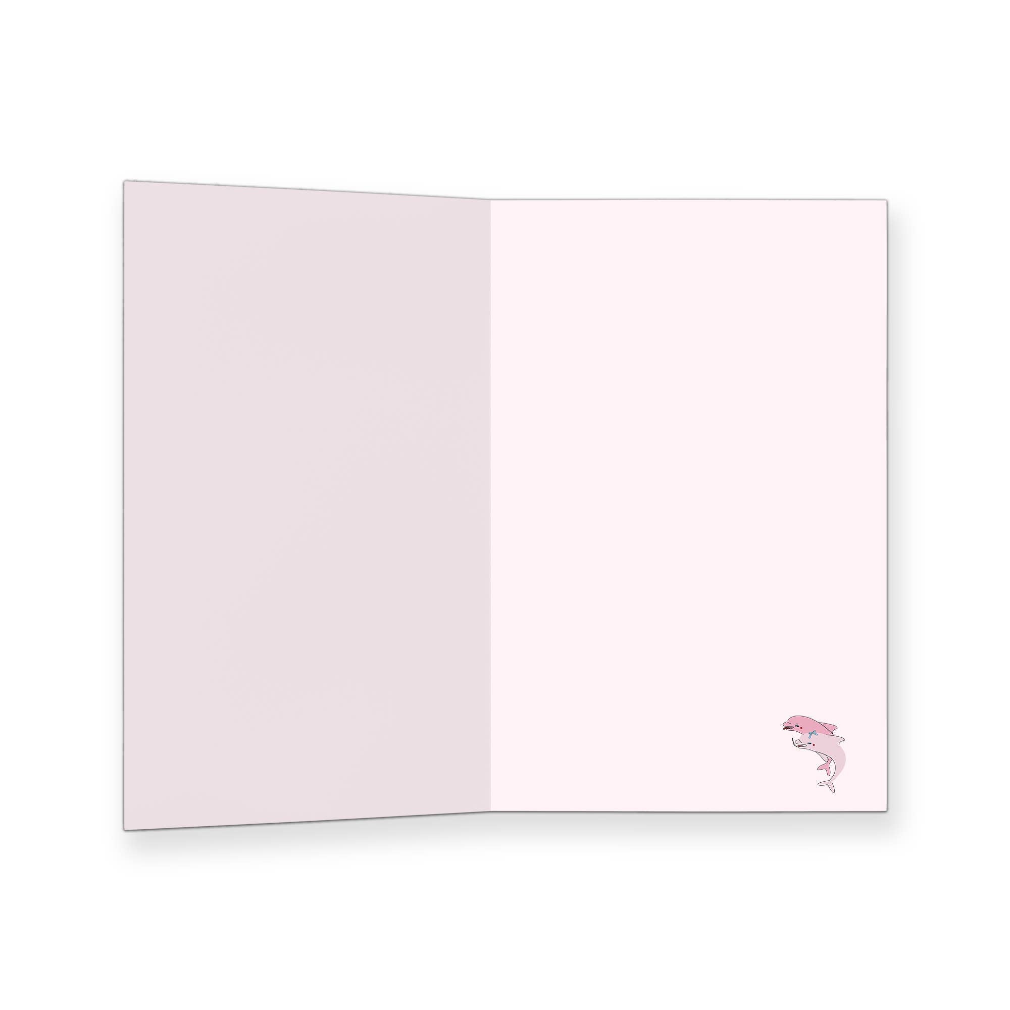 Dolphin Mischief Birthday Card