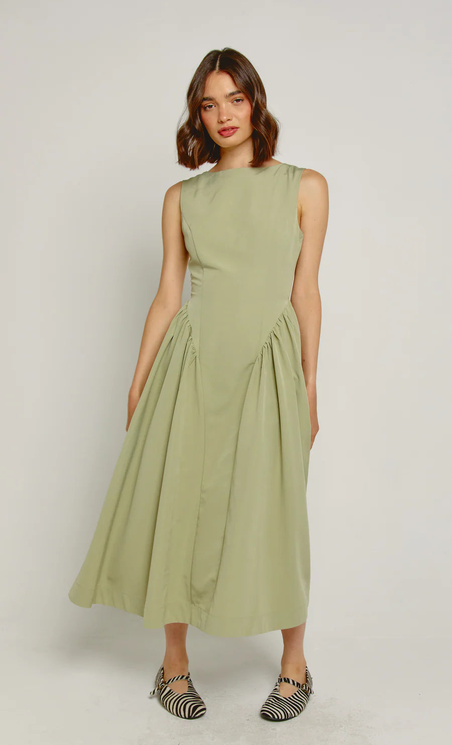 Olive Midi Dress