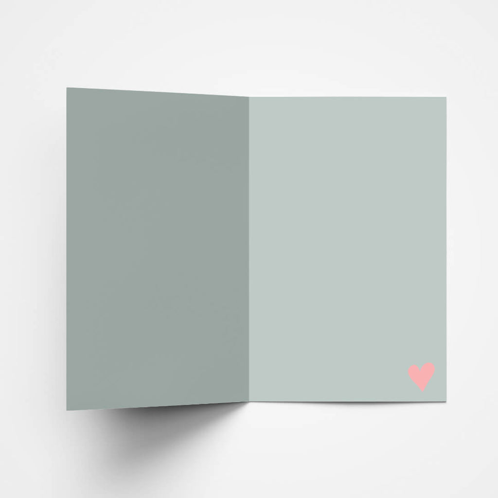 Sunset Wedding Day Card