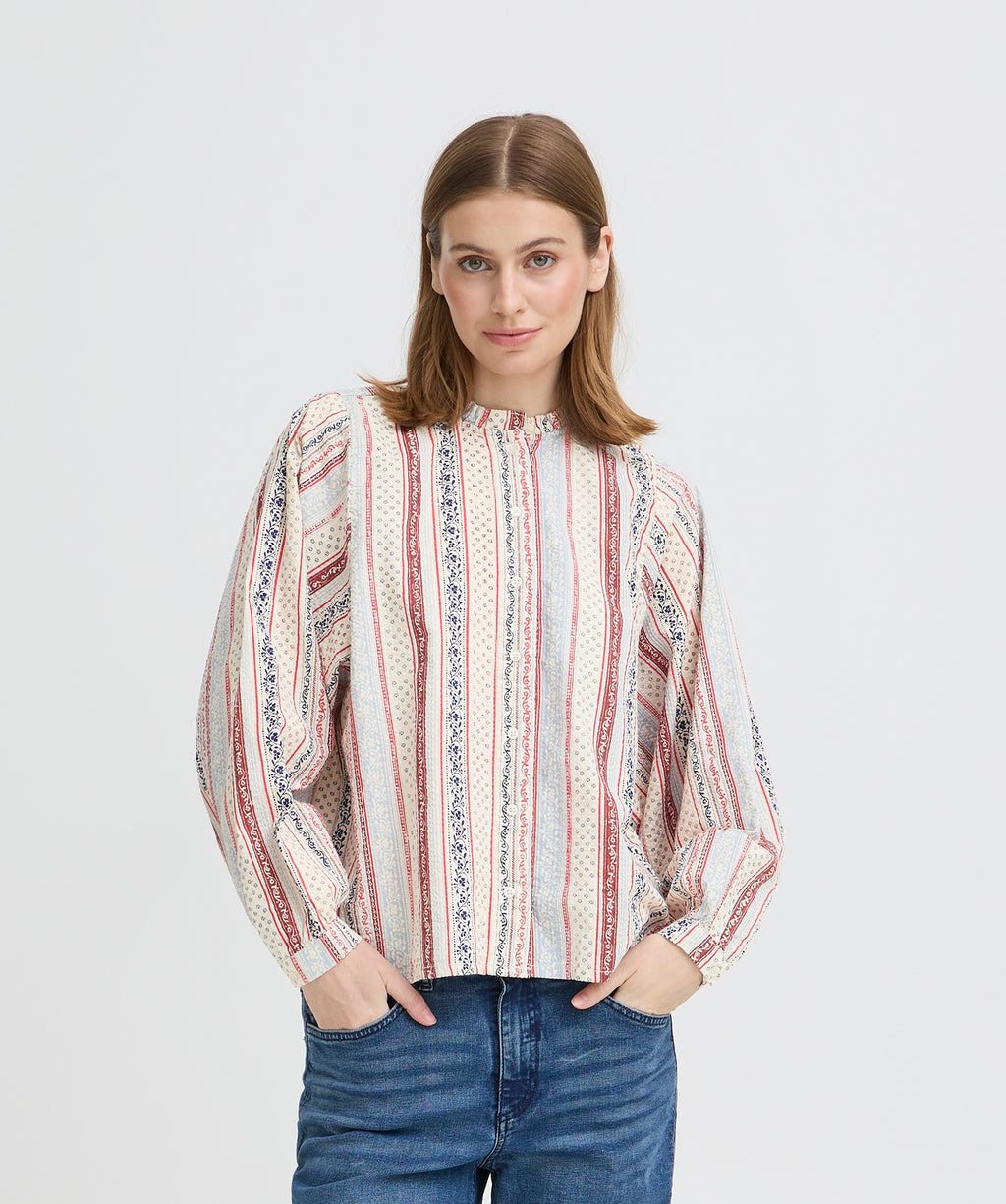 Ditsy Embroidered Blouse