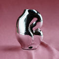 Chrome Vase