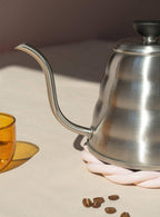 Pink Sicilia Ceramic Trivet: Pink