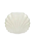 Cream Pearly Shell Vase