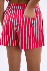 Krissy Boxer Shorts Red Stripe