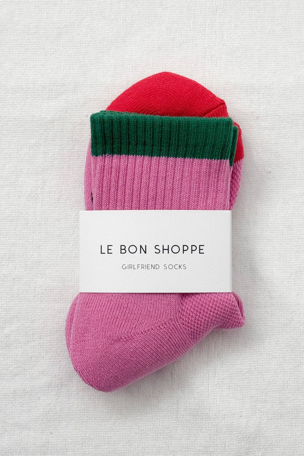 Colour Block Rose Green