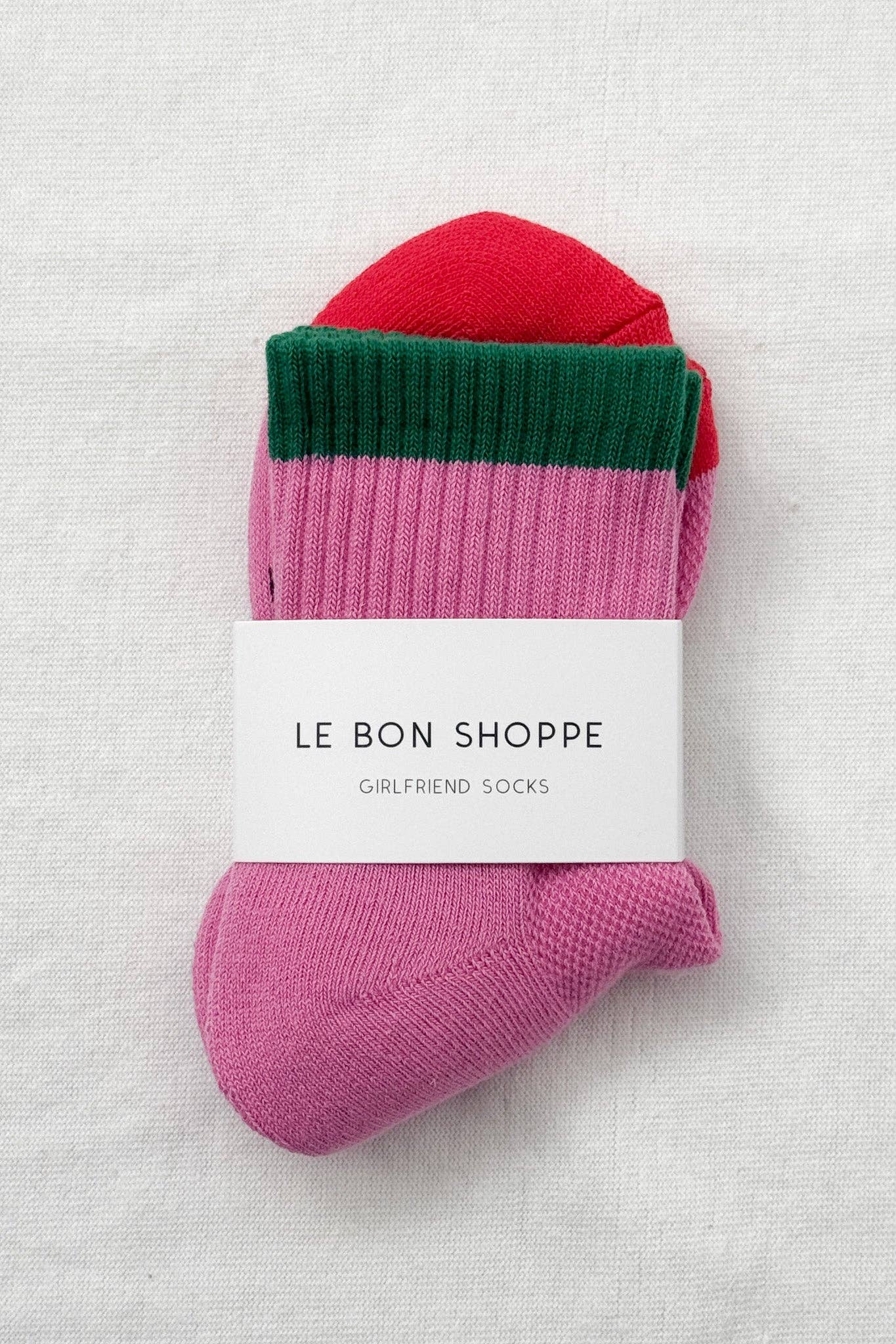Colour Block Rose Green