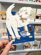 Hey Dog Gyoza, Birthday Card