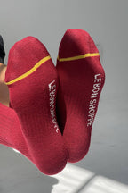 Boyfriend Socks Cardinal