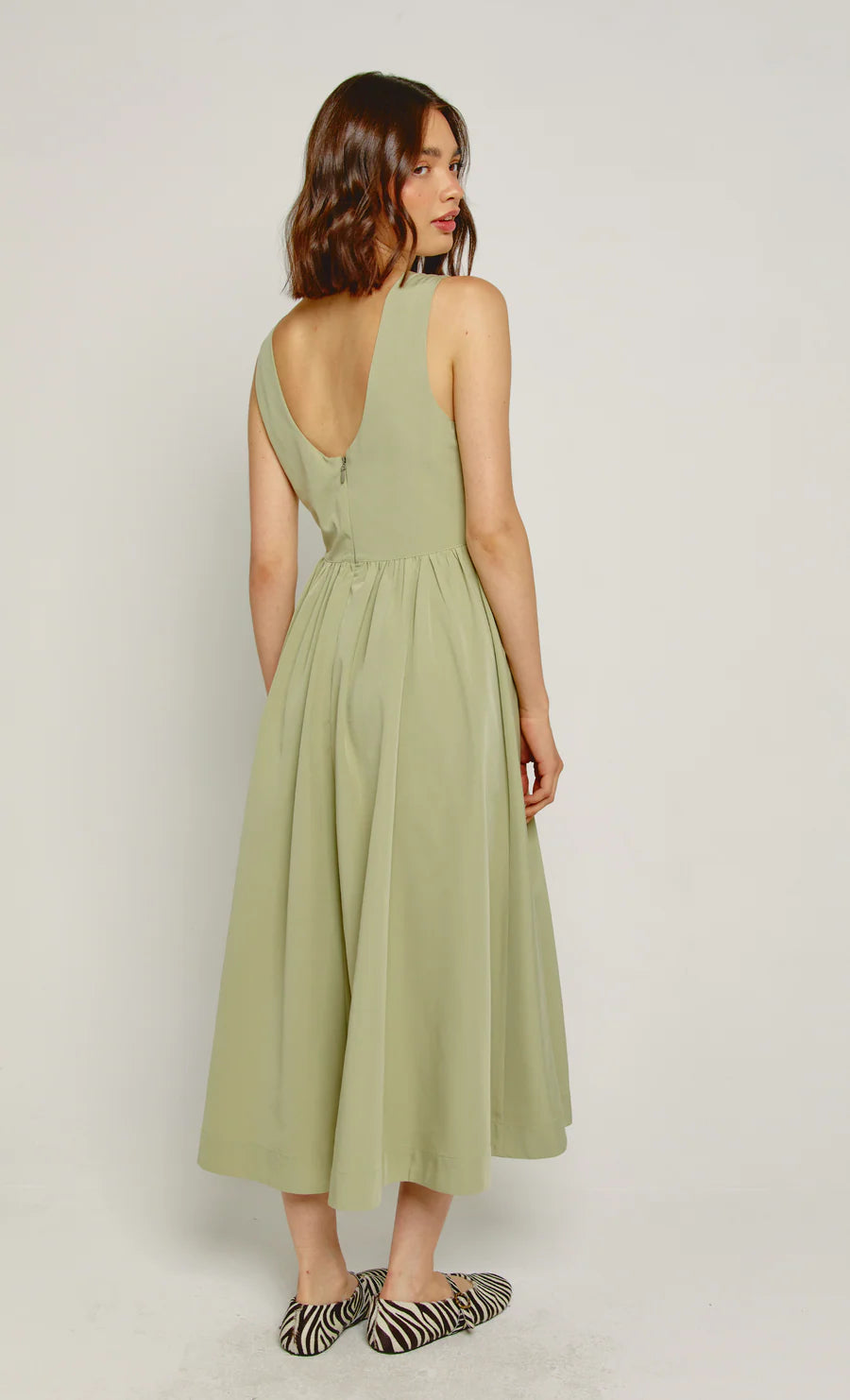 Olive Midi Dress