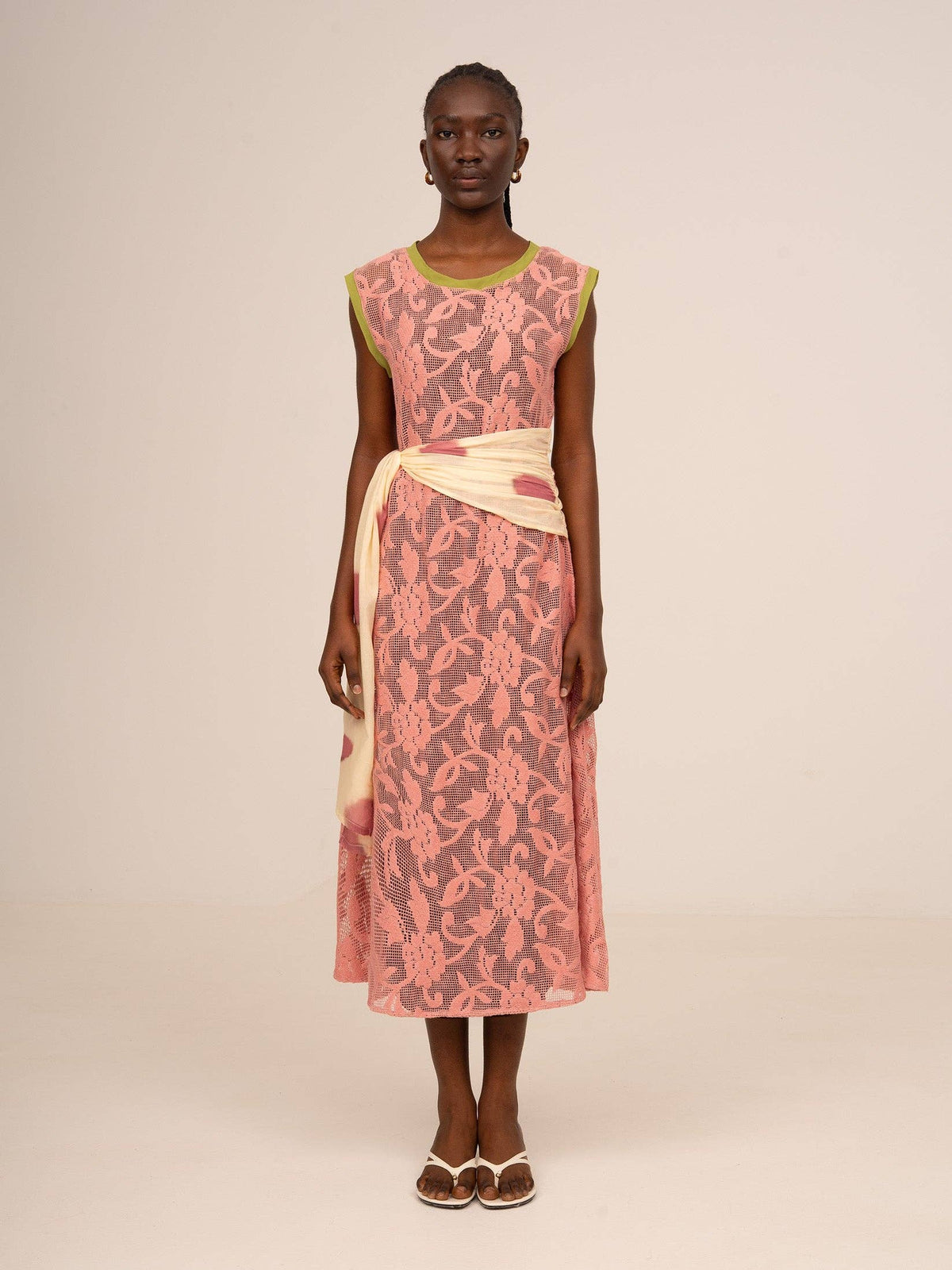 Pink Lace Occasion Dress