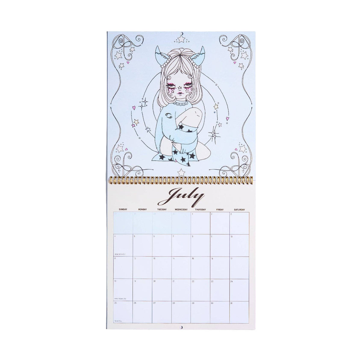Valfre Cósmica Zodiac Calendar 2027