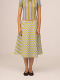 Amalfi Striped Midi Skirt