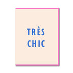 Très Chic Greeting Card