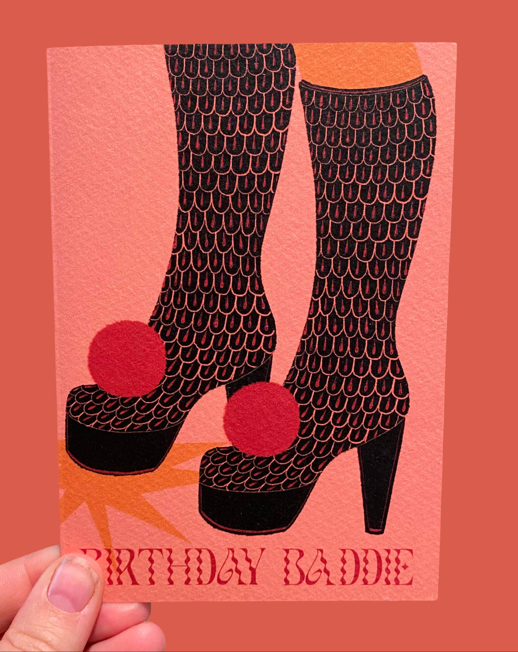 Birthday Baddie Birthday Card