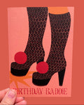Birthday Baddie Birthday Card