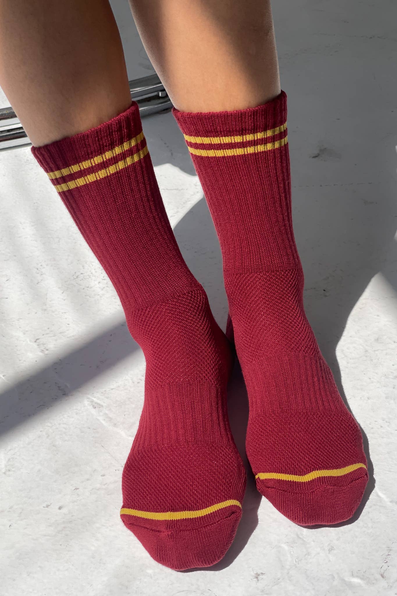 Boyfriend Socks Cardinal