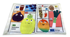 Crinkly Newspaper - Fruit & Veg ABC