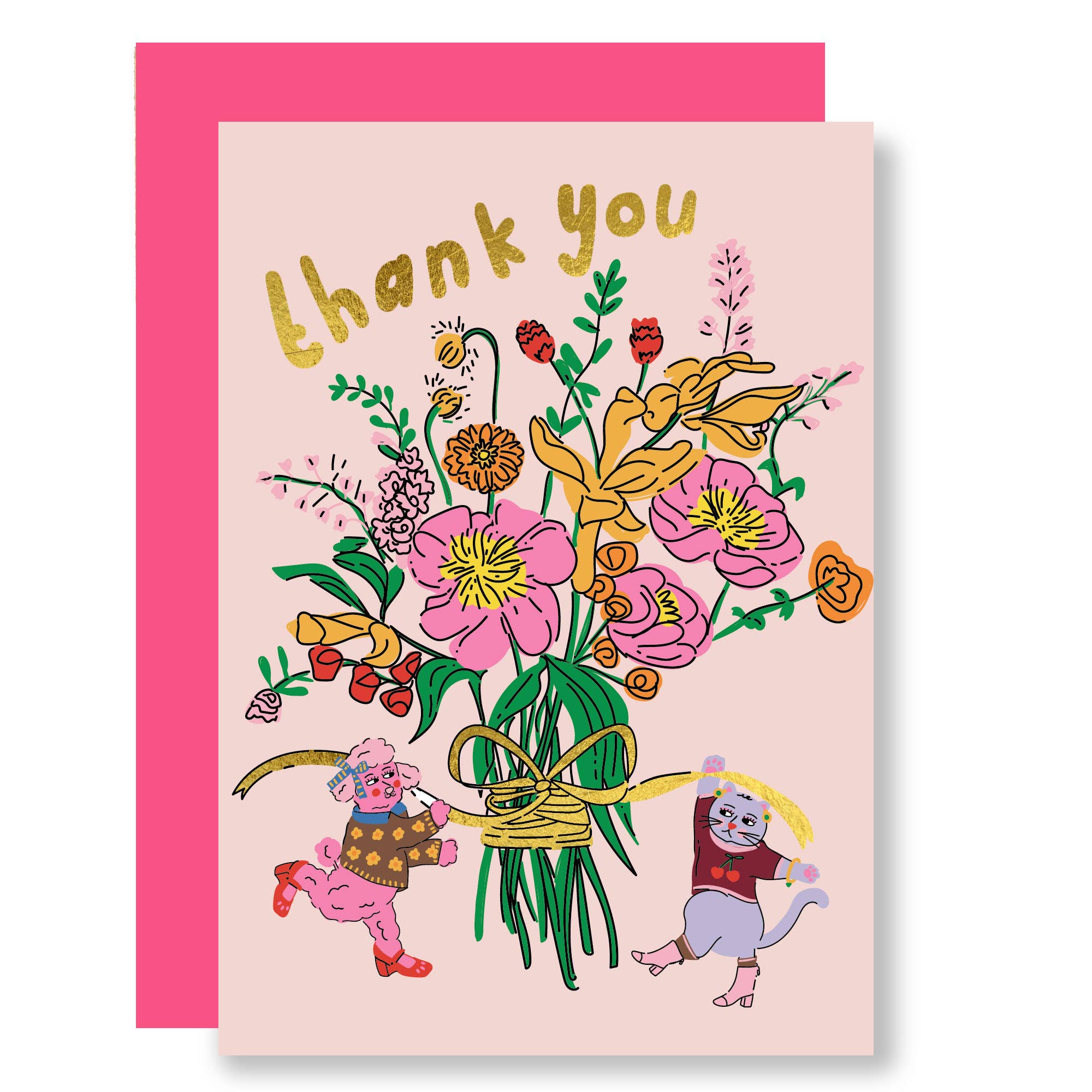 Bunch of Flowers Card