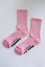 Hugger Socks PINK / BLACK