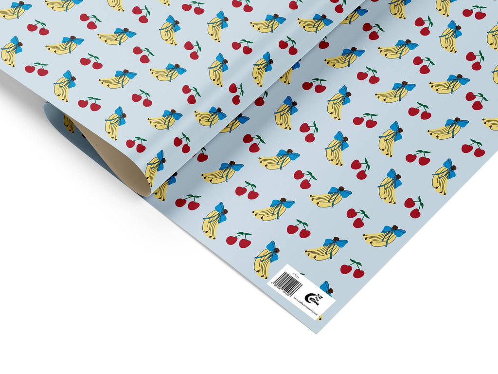 Gift Wrap- Banana Cherry