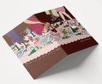 Dancing on the Christmas Table Card